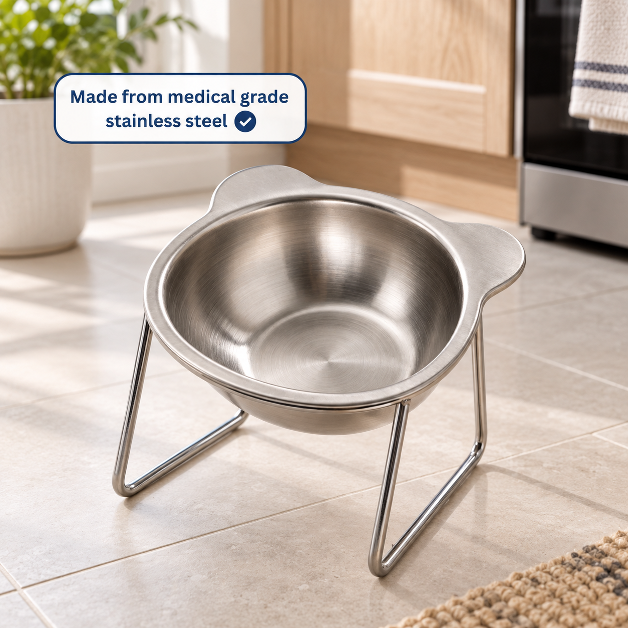 Orthopedic Feeding Bowl (with Bowl Stands)