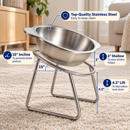 Orthopedic Feeding Bowl (with Bowl Stands)