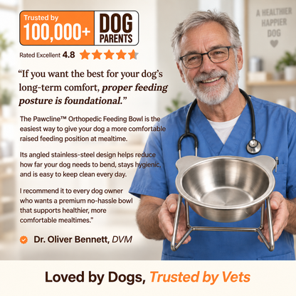 Orthopedic Feeding Bowl (with Bowl Stands)